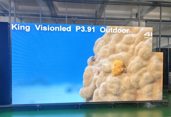 King Vision LED Video Duvar Kapalı Açık Kapasitif P3.91 LED Ekran Paneli Kiralama Etkinlikleri Sahne Arka Planı